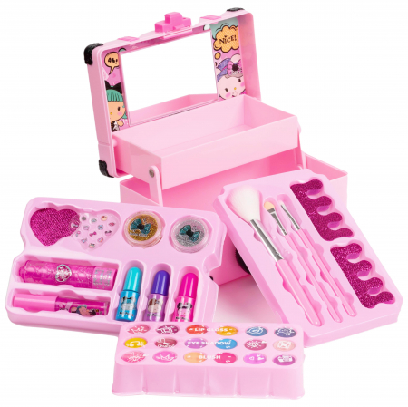 Set trucco per bambini FiGGA® 5 anni+, non tossico, solubile in acqua, 33 elementi [3]