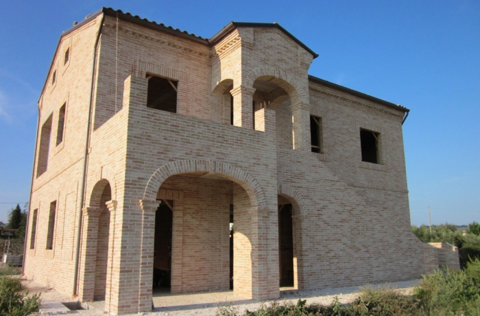 Caramida aparenta, culoare Romanico antichizat, 250x120x55 mm [3]