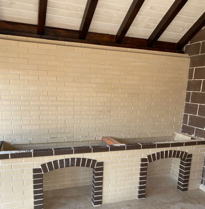 Caramida KLINKER, M300, culoare alb toscana, 250x120x65 [3]