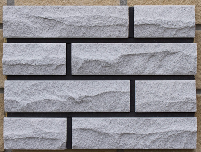 Caramida ornamentala Rapid,NF 111, alb, 250x120x65, rustică [2]