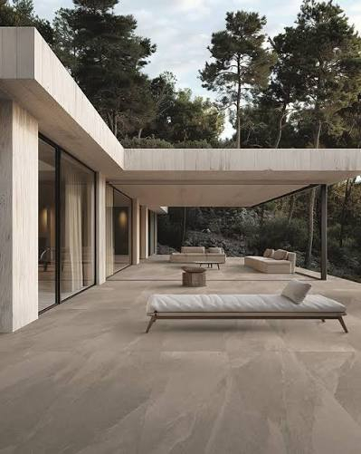 Gresie exterior 60x120 portelanata Planet Sabbia, rectificata, mata, Import Italia [2]