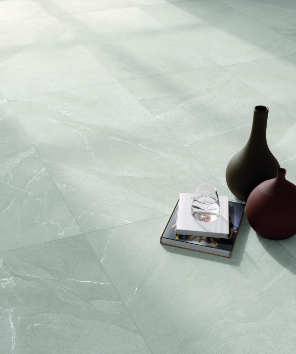 Gresie exterior 60x60 2cm portelanata Ultra Time Stone Ghiaccio, rectificata, mata, Import Italia [4]