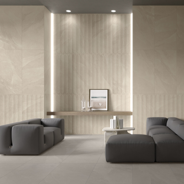 Gresie exterior 60x60 2cm portelanata Ultra Time Stone Cenere, rectificata, mata, Import Italia [4]