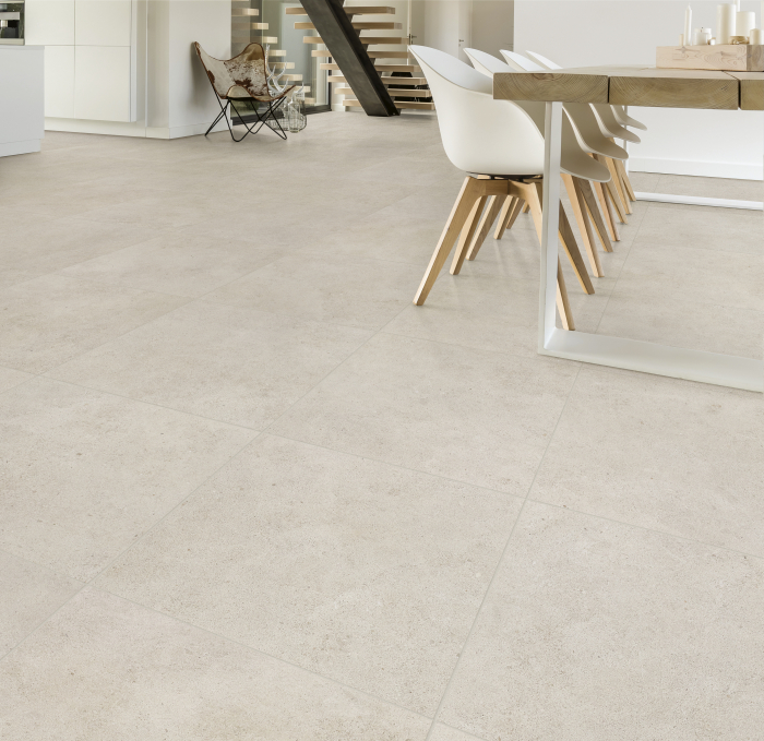 Gresie exterior 60x120 portelanata Limestone Cream, rectificata, mata, Import Italia [2]