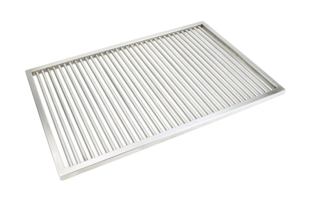 Gratar Inox - Gratar inox premium, dimensiune 700x500 mm