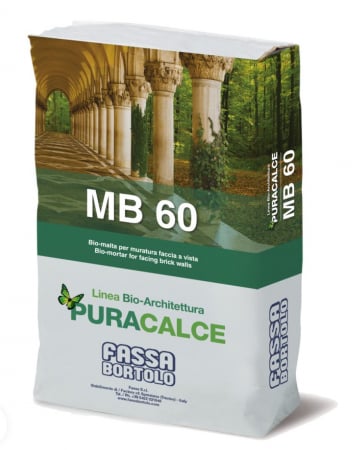 Mortar alb pentru zidărie aparentă, Fassa Bortolo MB 60, 25 kg