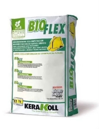 Gresie - Adeziv ceramica flexibil alb Kerakoll BioFlex C2TE 25kg