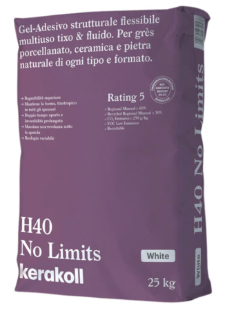 Gresie - Adeziv ceramica flexibil alb Kerakoll H40 C2TE 25kg