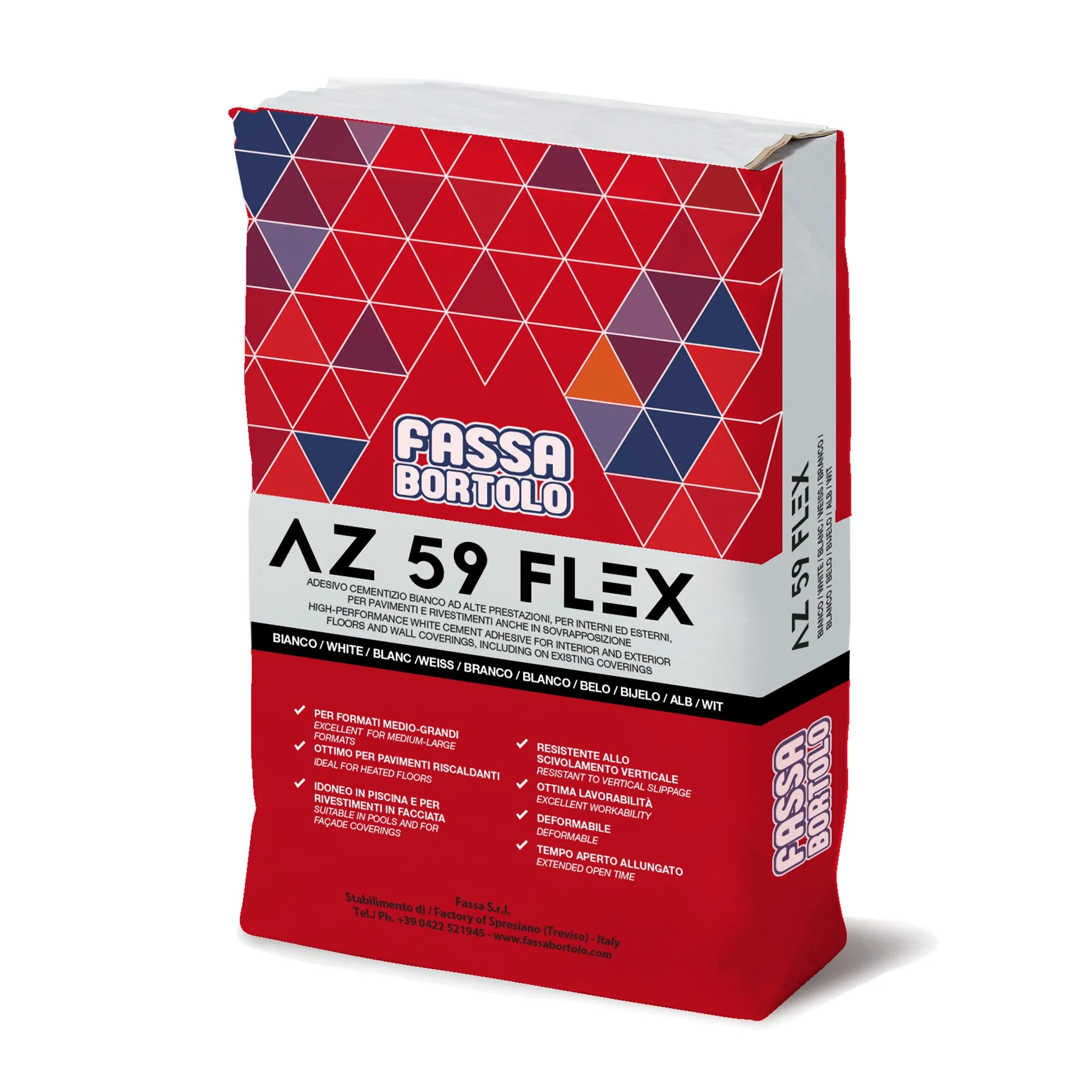 Fassa Bortolo & Kerakoll - Adeziv flexibil Fassa Bortolo AZ 59 C2TES1 25kg