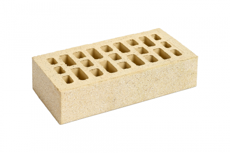 Cărămidă cu găuri - Caramida aparenta, culoare Montebianco, 250x120x55 mm