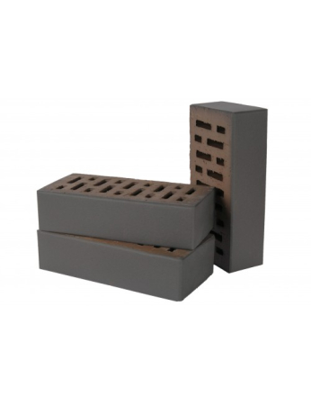 Cărămidă cu găuri - Caramida KLINKER culoare Saturn, Gri antracit, 250x120x65