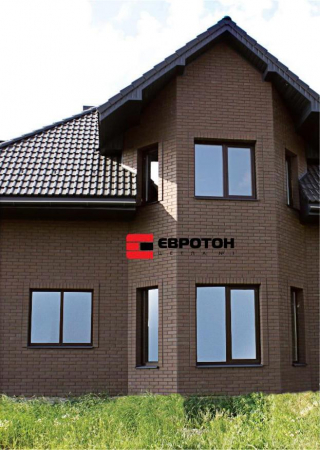 Caramida KLINKER, M300, culoare maro milano, 250x120x65 [5]