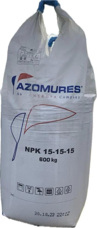 Ingrasaminte chimice - Ingrasaminte NPK 15.15.15 Azomures, 600kg