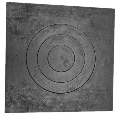 Accesorii gratar - PLITĂ DIN FONTĂ 550 mm L x 550 mm l, GROSIME 15 mm