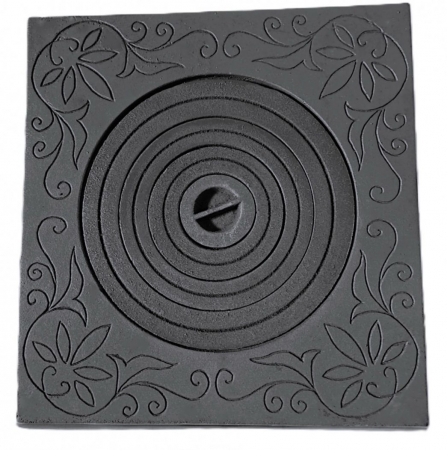 Plită - Plita cu desen 400 x 410 model cu flori