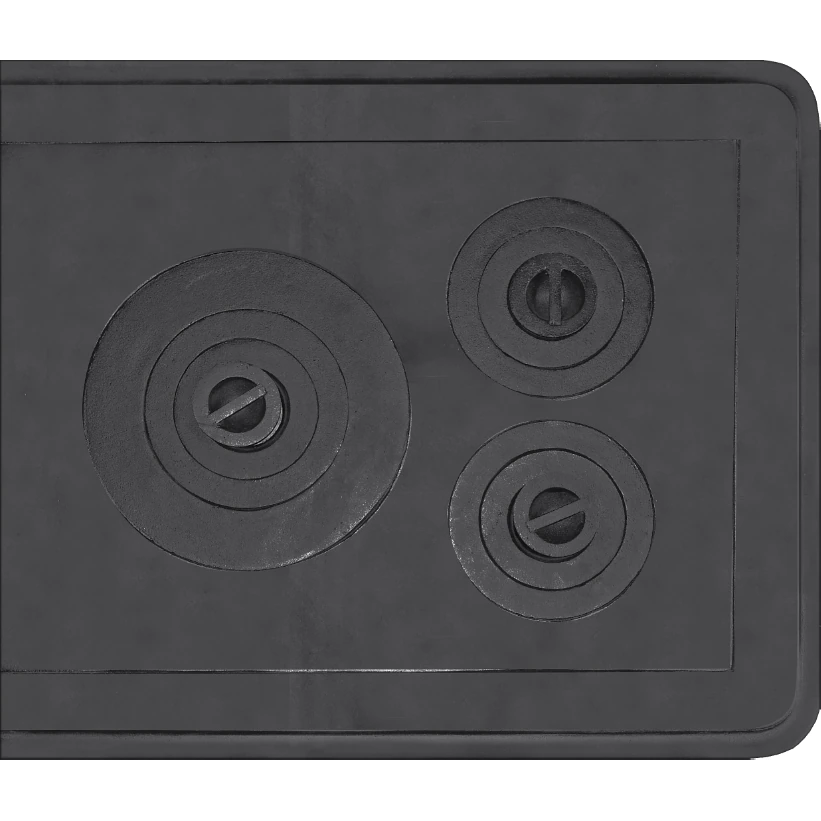 Plită - Plita + rama mare, dimensiune 720x610 mm