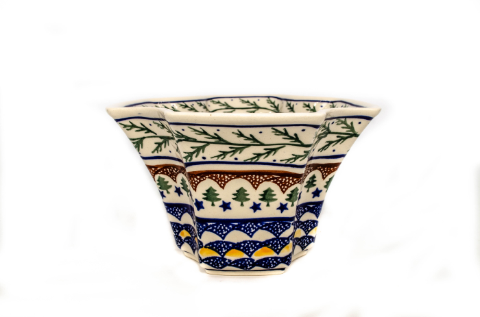 Bol Festive Season, ceramica smaltuita, pictat manual, 27,5x19,0 cm, volum 1,35 L [4]