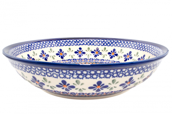 Bol pentru salata Joy, ceramica smaltuita, pictat manual, 25,2 cm, volum 1,4 L [6]