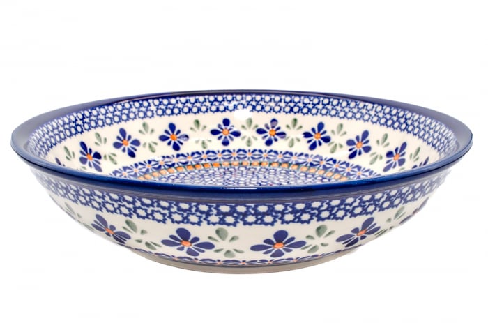 Bol pentru salata Joy, ceramica smaltuita, pictat manual, 25,2 cm, volum 1,4 L [5]
