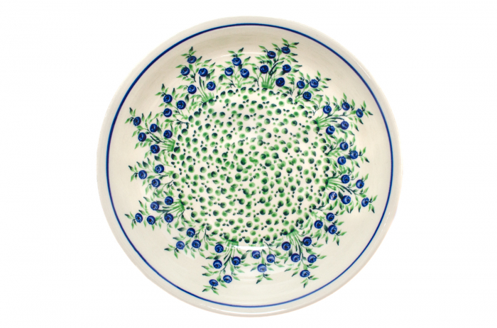 Bol pentru salata Berries, din ceramica smaltuita, pictat manual, 25,2 cm, volum 1,4 L [8]