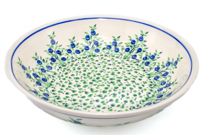Bol pentru salata Berries, din ceramica smaltuita, pictat manual, 25,2 cm, volum 1,4 L [4]