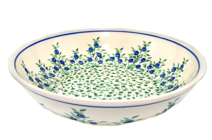 Bol pentru salata Berries, din ceramica smaltuita, pictat manual, 25,2 cm, volum 1,4 L [3]