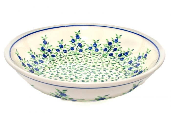 Bol pentru salata Berries, din ceramica smaltuita, pictat manual, 25,2 cm, volum 1,4 L [5]