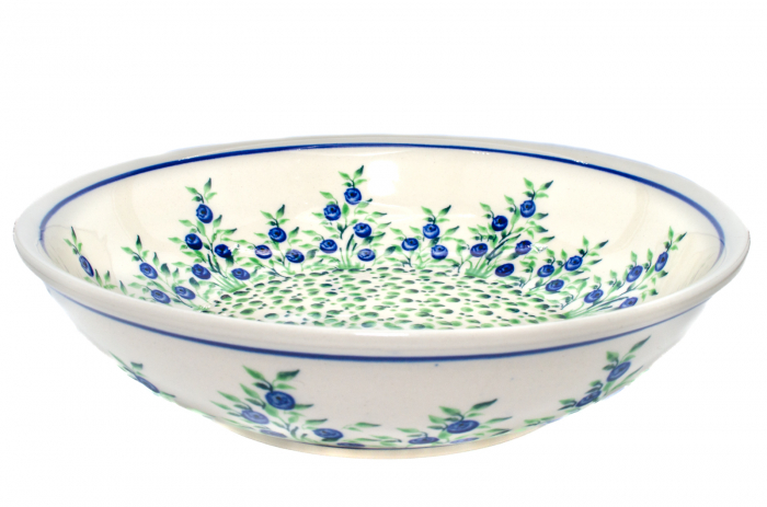 Bol pentru salata Berries, din ceramica smaltuita, pictat manual, 25,2 cm, volum 1,4 L [6]