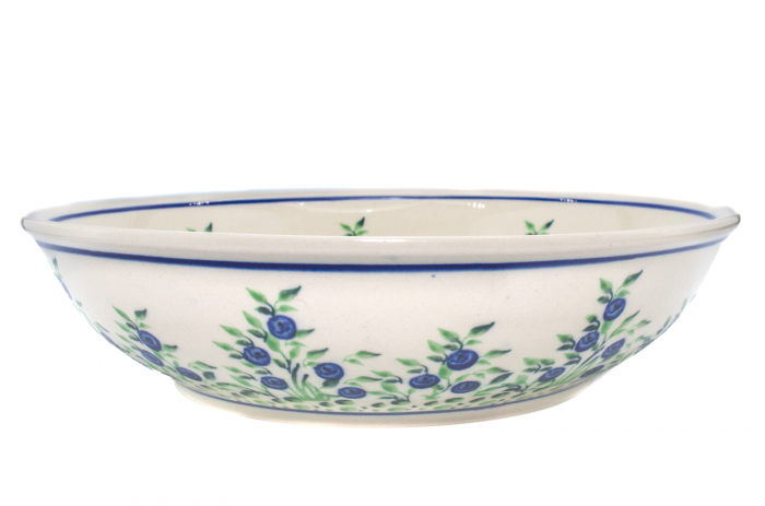 Bol pentru salata Berries, din ceramica smaltuita, pictat manual, 25,2 cm, volum 1,4 L [7]