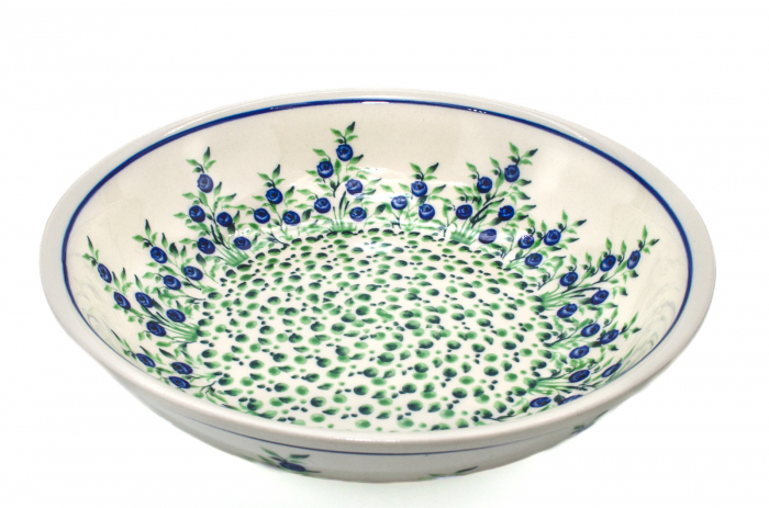 Bol pentru salata Berries, din ceramica smaltuita, pictat manual, 25,2 cm, volum 1,4 L [2]