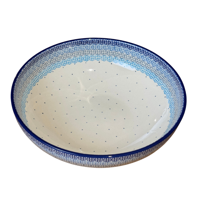 Bol pentru salata Morning Glory, ceramica smaltuita, pictat manual, diametru 27.3 cm [2]