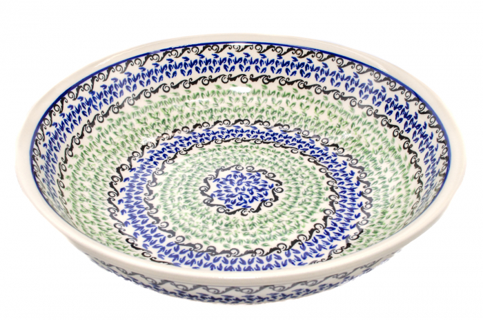 Bol pentru salata Sweet Dreams, ceramica smaltuita, pictat manual, 25,2 cm, volum 1,4 L [3]