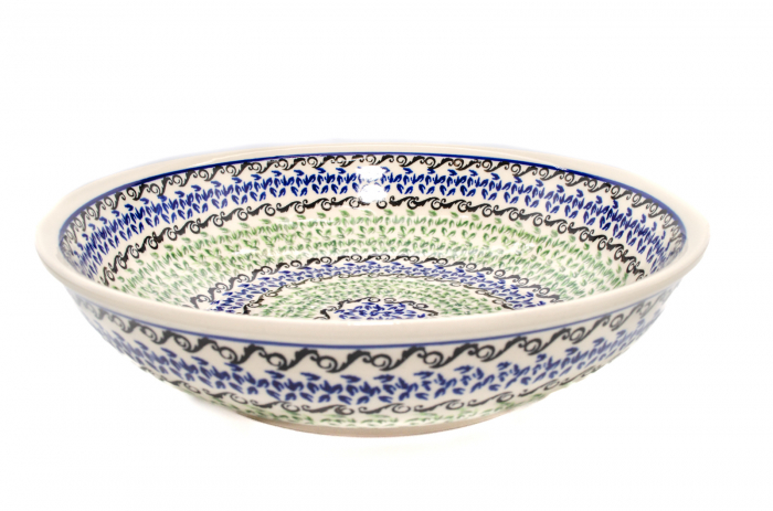 Bol pentru salata Sweet Dreams, ceramica smaltuita, pictat manual, 25,2 cm, volum 1,4 L [4]