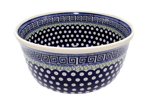 Bol pentru salata Infinity, ceramica smaltuita, pictat manual, 27,0 cm, volum 4,5 L [2]