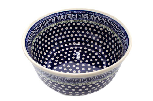 Bol pentru salata Infinity, ceramica smaltuita, pictat manual, 27,0 cm, volum 4,5 L [6]