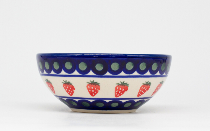 Bol rotund Daisy Dreams, ceramica smaltuita, pictat manual, 13,5 cm, volum 350 ml [3]