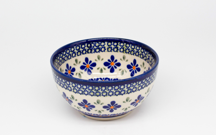 Bol rotund Joy, ceramica smaltuita, pictat manual, 14,0 cm, volum 450 ml [2]