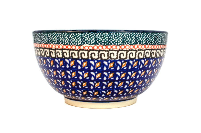 Bol rotund Poppy Bouquet, ceramica smaltuita, pictat manual, 14,0 cm, volum 450ml [3]