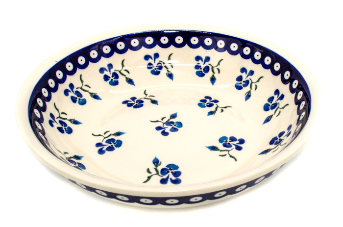 Bol salata Spring, ceramica smaltuita, pictat manual, 25,2 cm, volum 1,4 L [2]