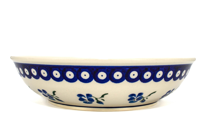 Bol salata Spring, ceramica smaltuita, pictat manual, 25,2 cm, volum 1,4 L [3]