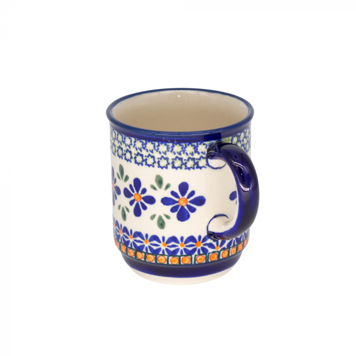 Cana ceramica smaltuita pentru ceai / cafea / vin fiert Joy, pictata manual, 250 ml [3]