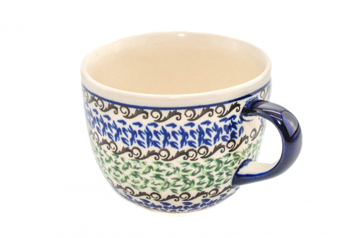 Cana pentru cafea Sweet Dreams, ceramica smaltuita, pictata manual, 350 ml [5]