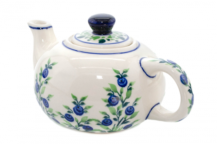 Ceainic Berries, ceramica smaltuita, pictat manual, 420 ml [2]