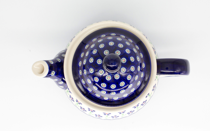 Ceainic Hope, ceramica smaltuita, pictat manual, 1,7 L [4]