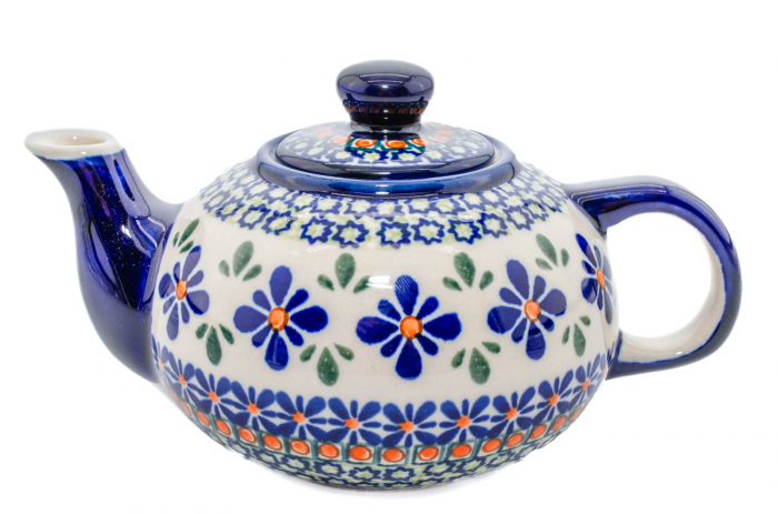 Ceainic Joy, ceramica smaltuita, pictat manual, 420 ml [6]