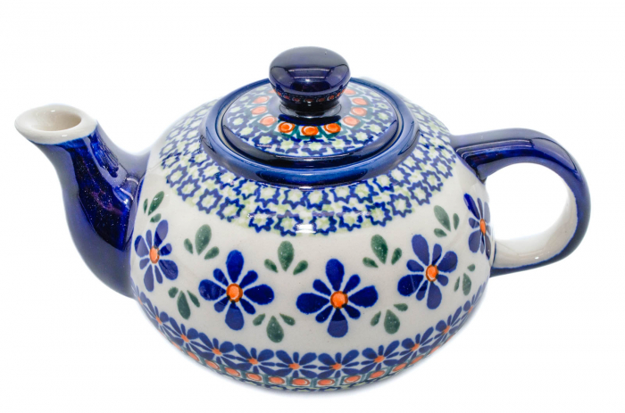 Ceainic Joy, ceramica smaltuita, pictat manual, 420 ml [4]
