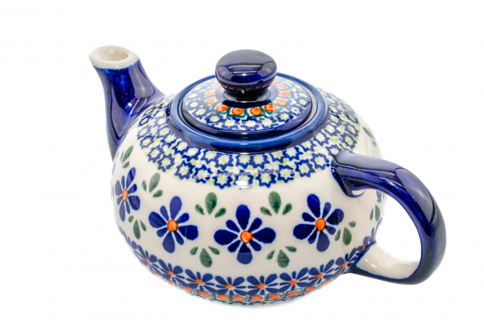 Ceainic Joy, ceramica smaltuita, pictat manual, 420 ml [3]