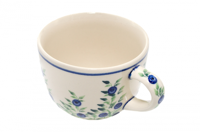 Ceasca pentru cafea Berries, ceramica smaltuita, pictata manual, 350 ml [6]