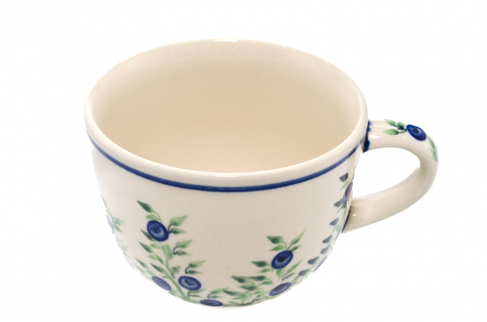 Ceasca pentru cafea Berries, ceramica smaltuita, pictata manual, 350 ml [5]