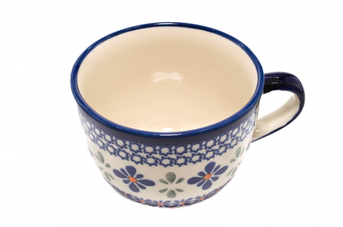 Ceasca pentru cafea Joy, ceramica smaltuita, pictata manual, 350 ml [6]